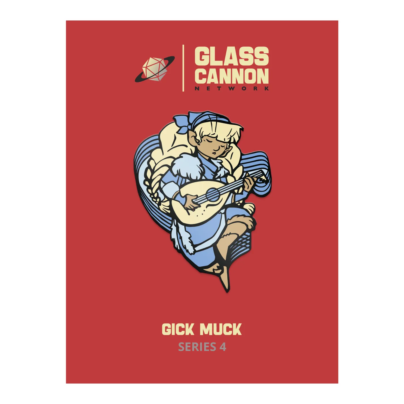 Glass Cannon Network Gick Muck Pin