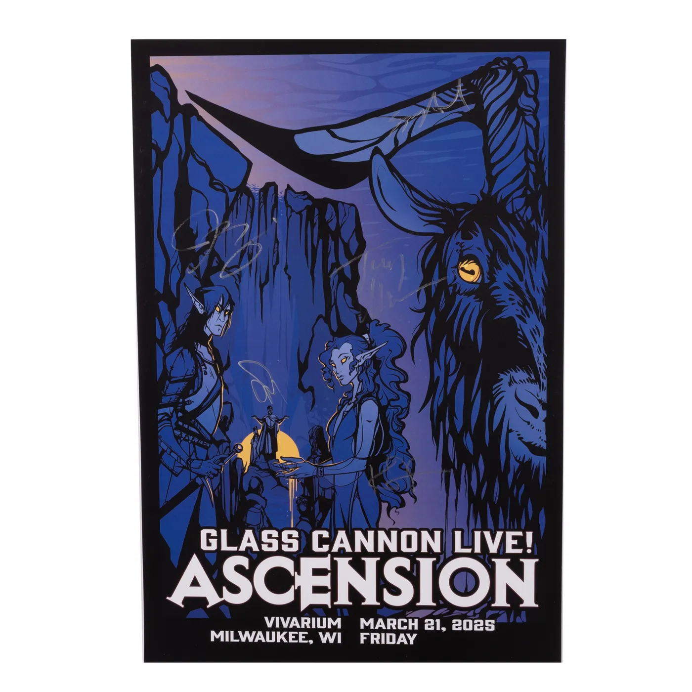 Glass Cannon Network Vivarium, Milwaukee, WI Mar 21, 2025 Poster