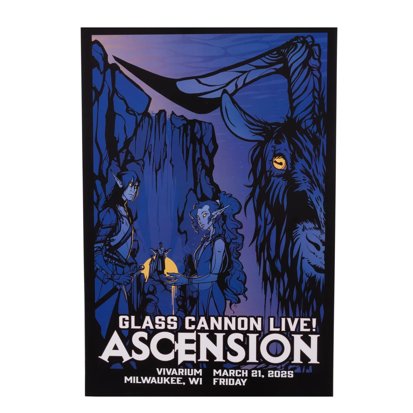 Glass Cannon Network Vivarium, Milwaukee, WI Mar 21, 2025 Poster