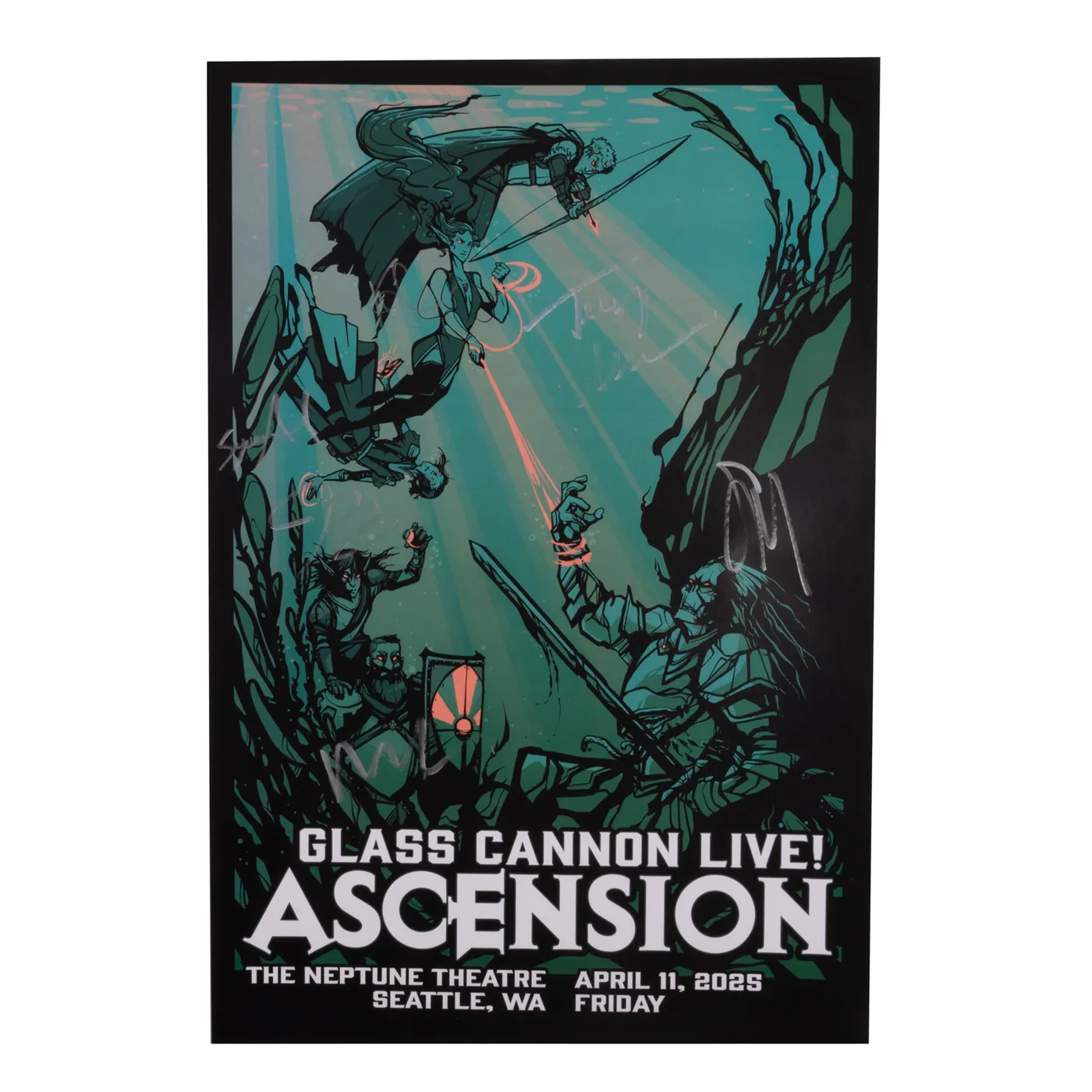 Glass Cannon Network Neptune Theatre, Seattle, WA 04/11/25 Poster