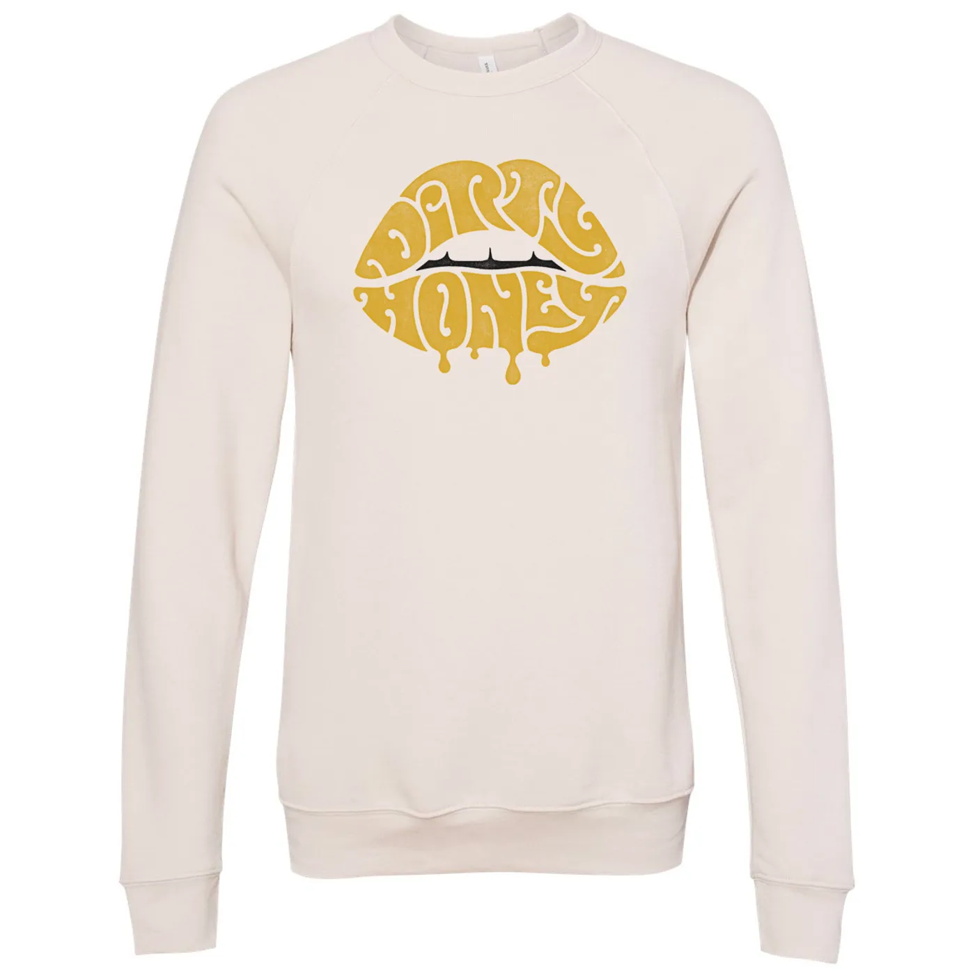 Dirty Honey LIPS LP CREWNECK SWEATSHIRT
