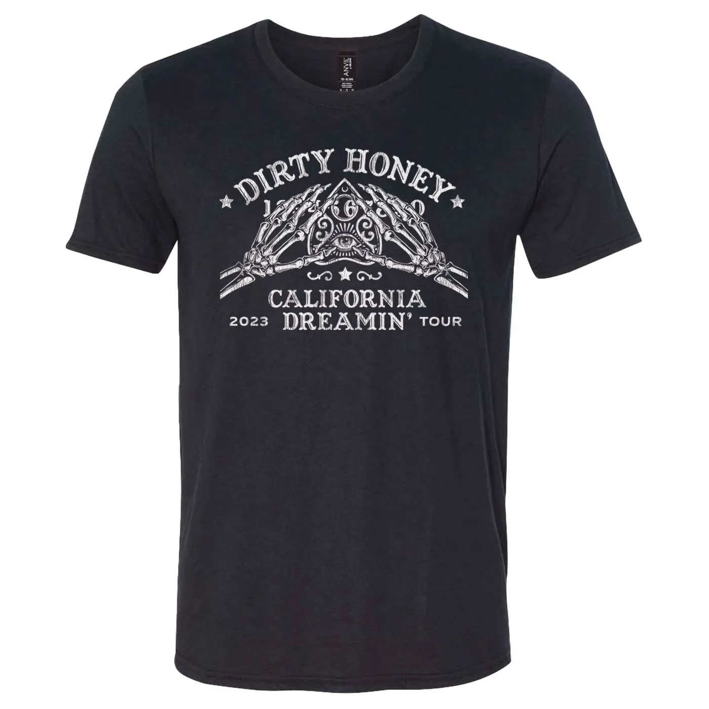 Dirty Honey California Dreamin' Europe 2023 Tour Tee