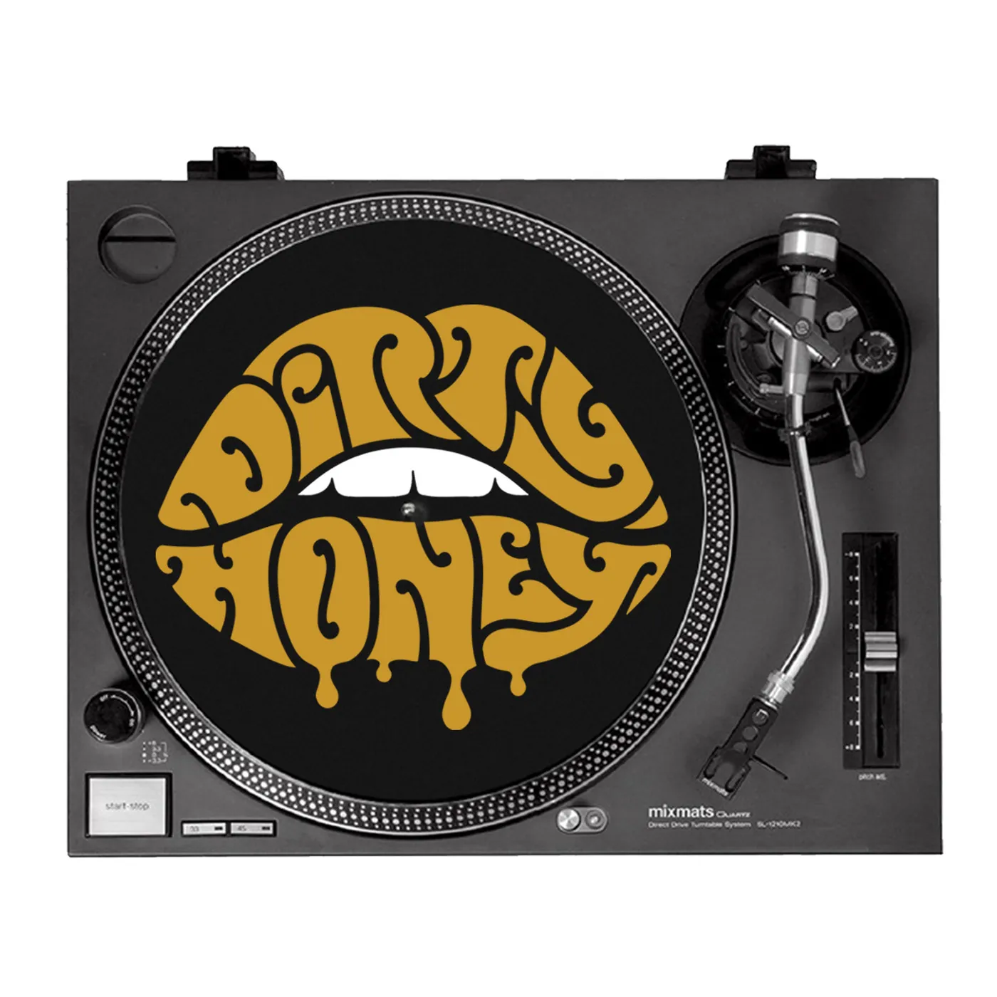 Dirty Honey LIPS TURNTABLE MAT