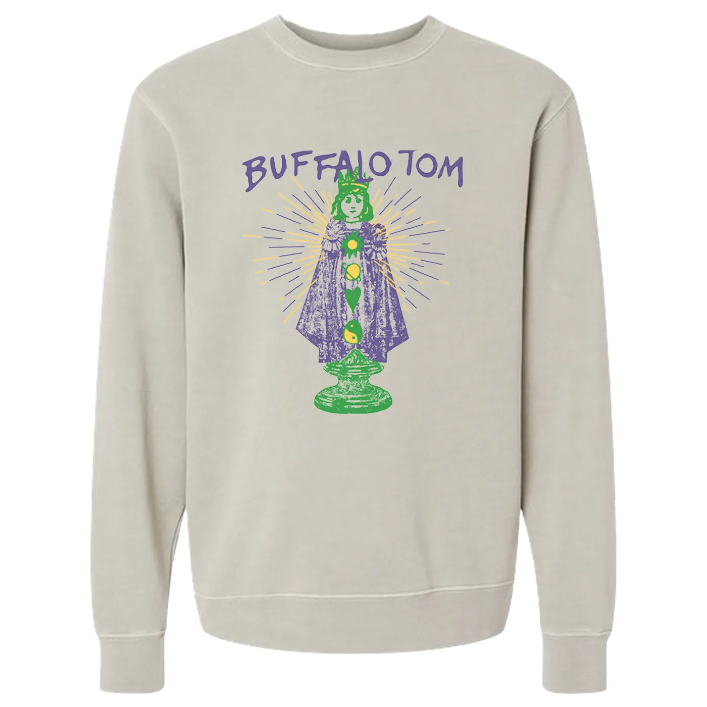 Buffalo Tom Ivory Queen Crewneck