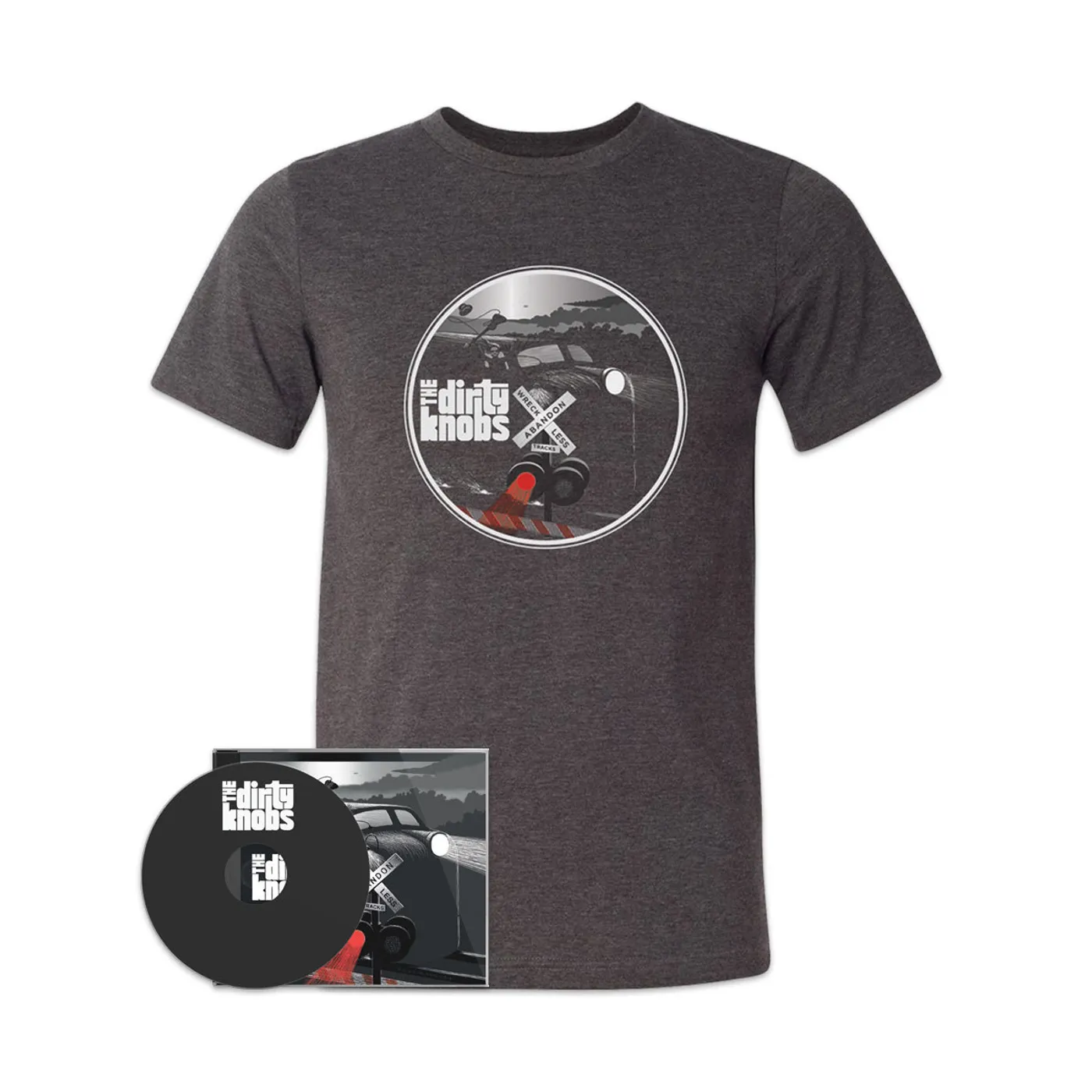 The Dirty Knobs CD Album + Bundle tee