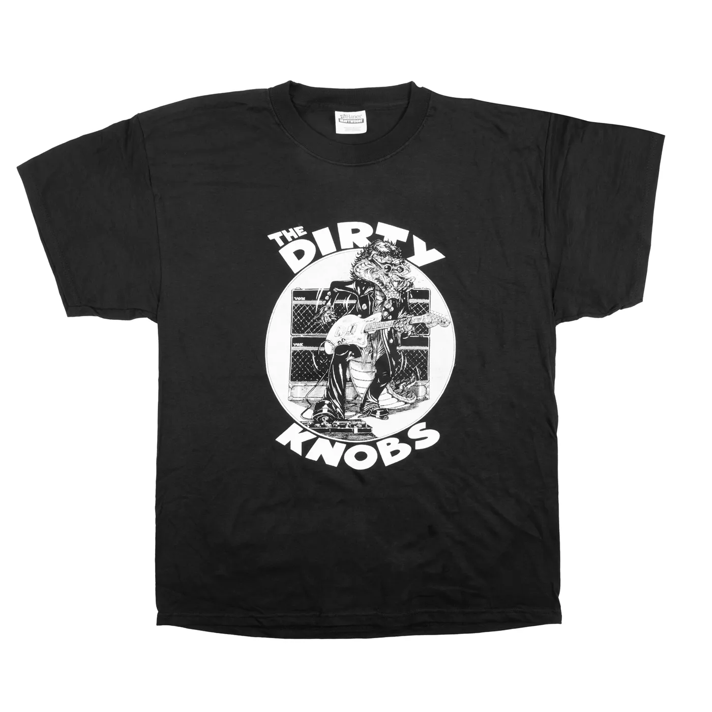 The Dirty Knobs Black White Gator Tee