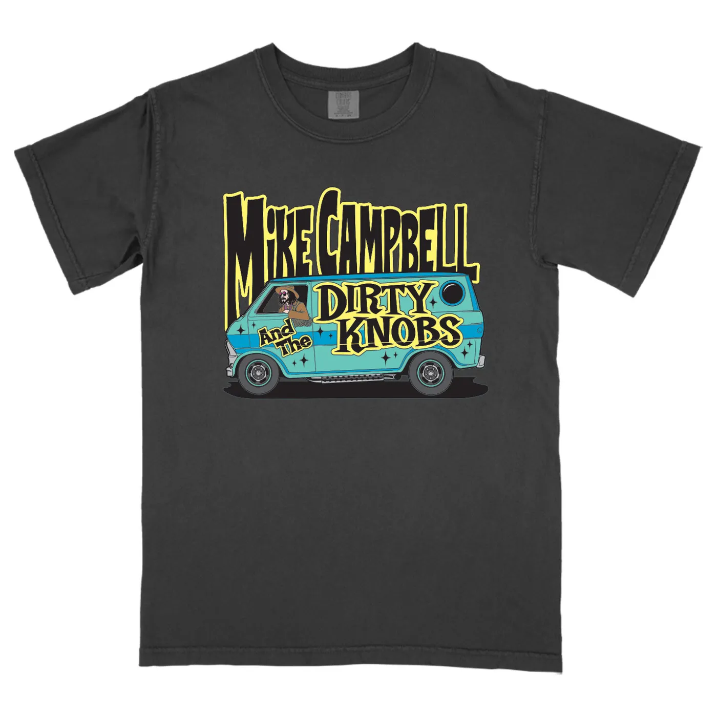 The Dirty Knobs Mystery Van Tee with Back Design