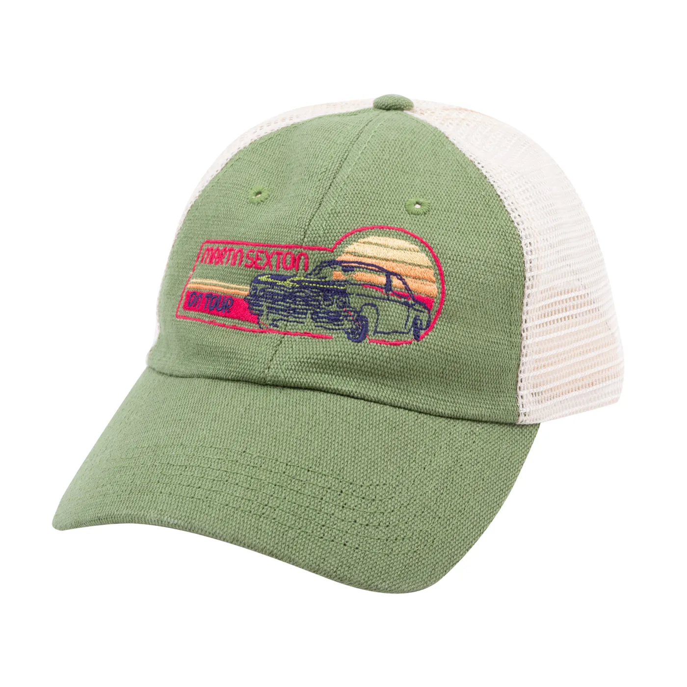 Martin Sexton Green Trucker Hat