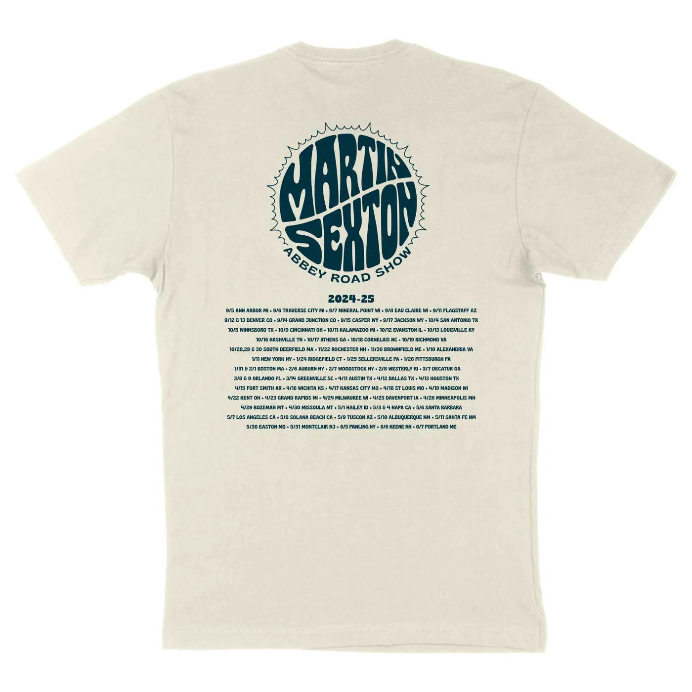 Martin Sexton 2025 Sun Tee