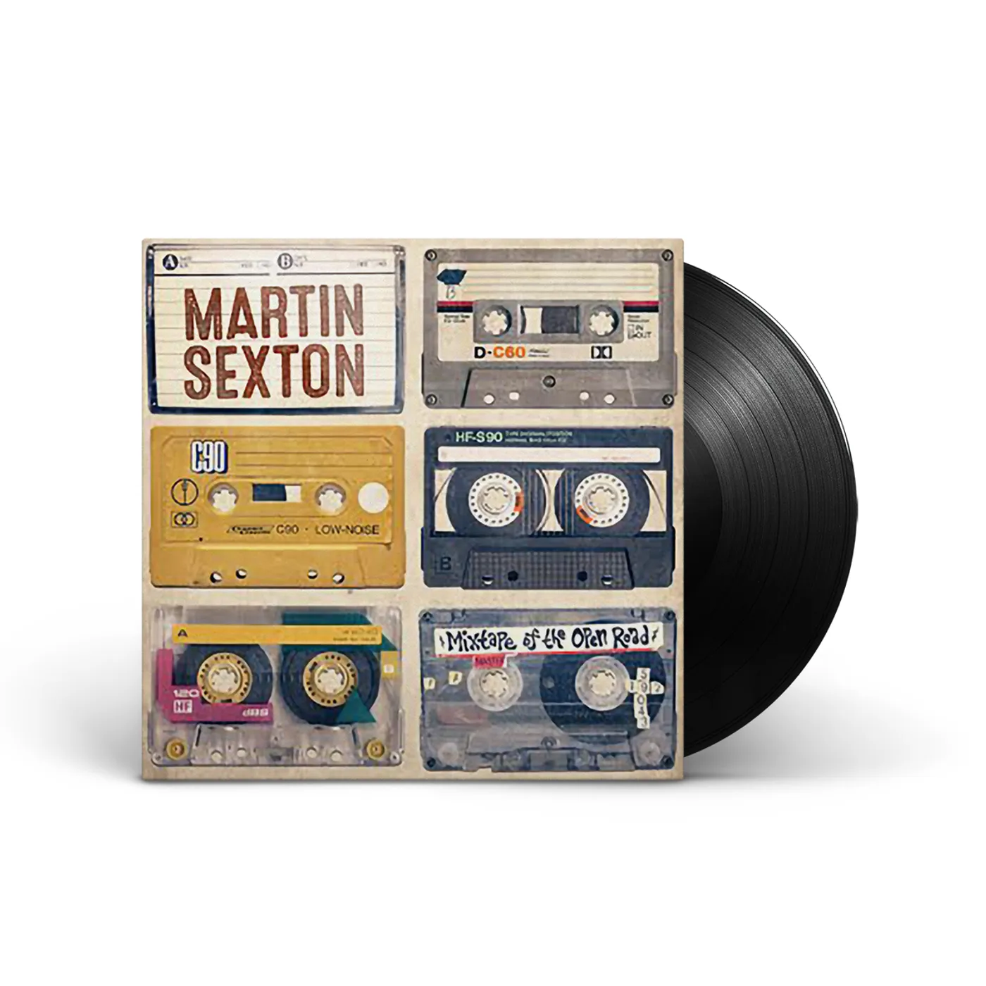 Martin Sexton Mixtape of the Open Road LP/Download Card (Vinyl)