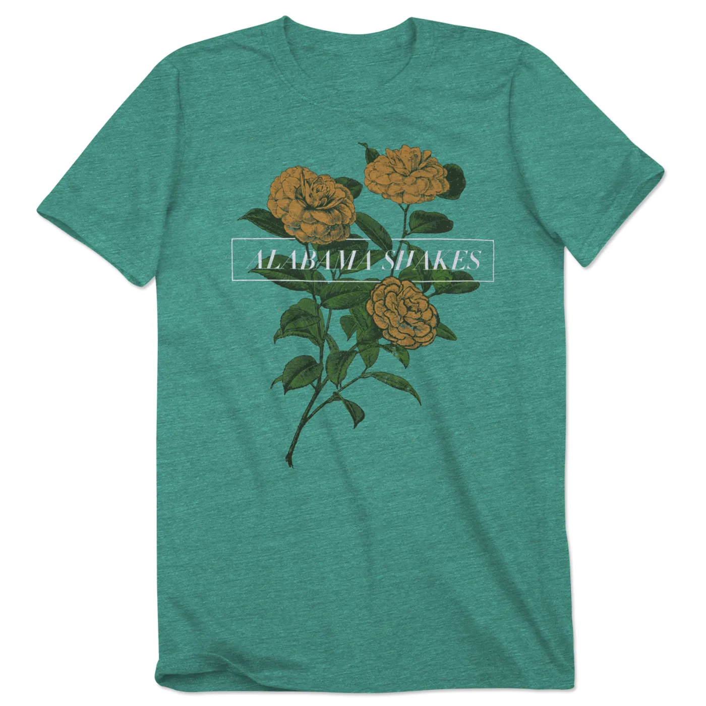 Alabama Shakes Tri- Lemon Flowers Women’s T-Shirt