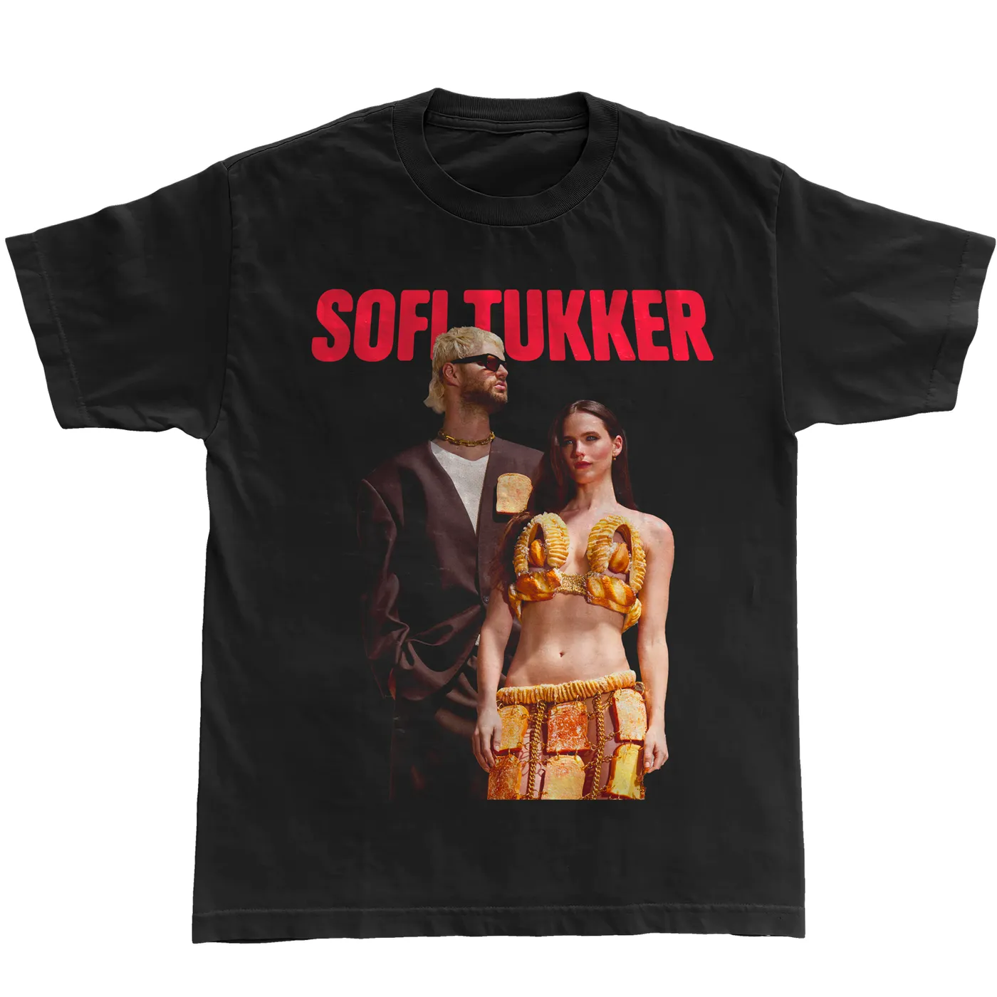 Black SOFI TUKKER SERVING BREAD tee