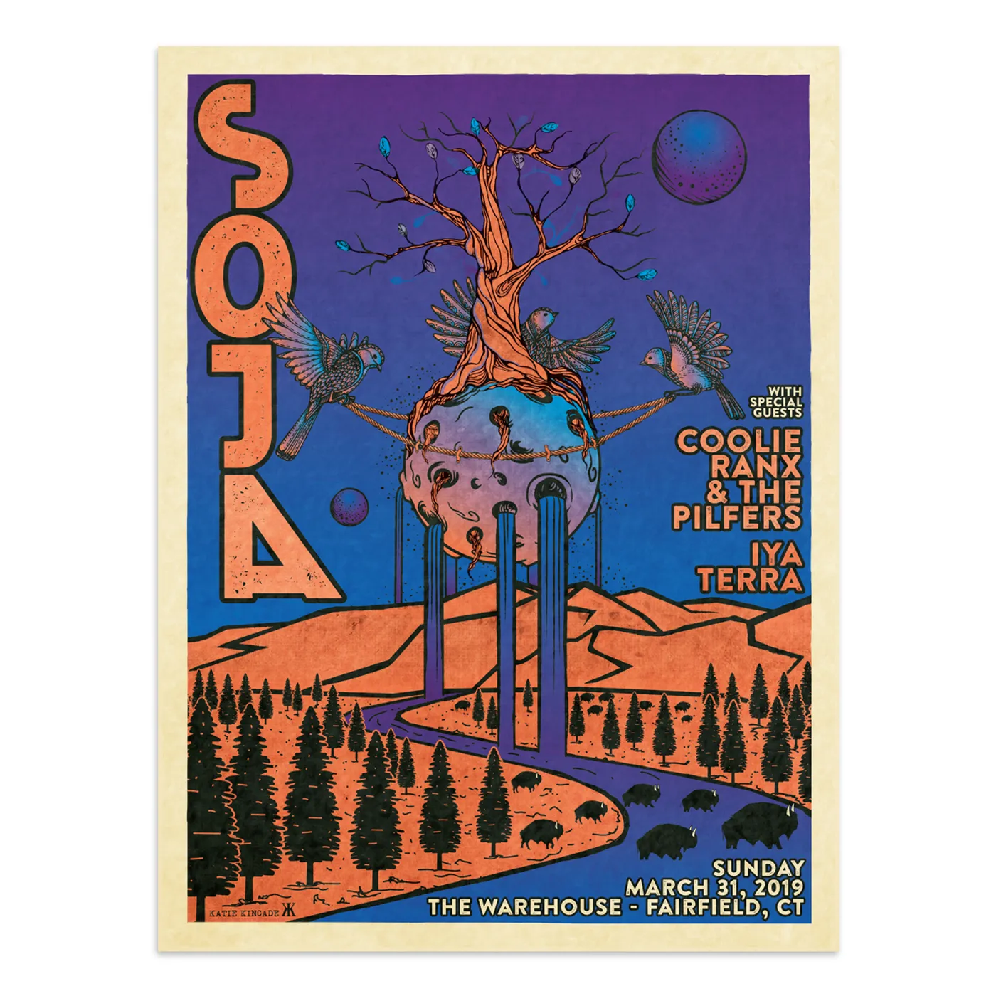 SOJA March 31 - The Warehouse - Fairfield, CT