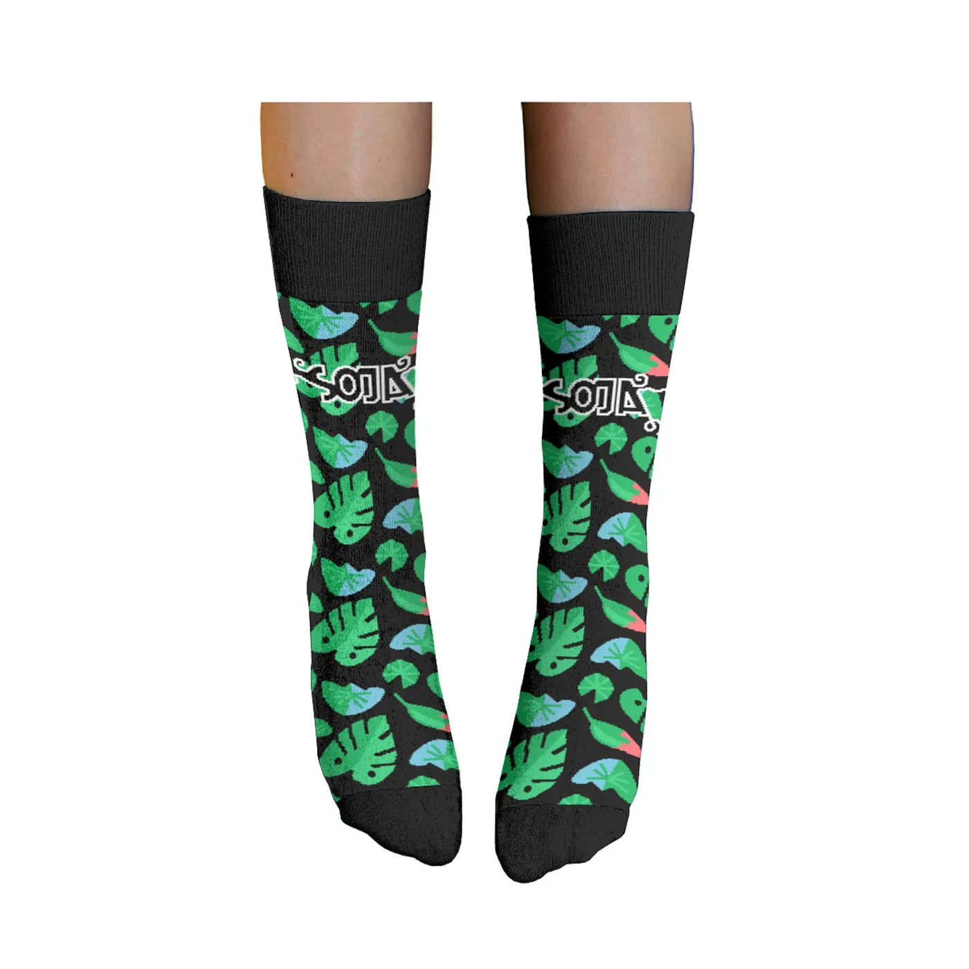 SOJA- Beauty In The Silence Custom Crew Socks