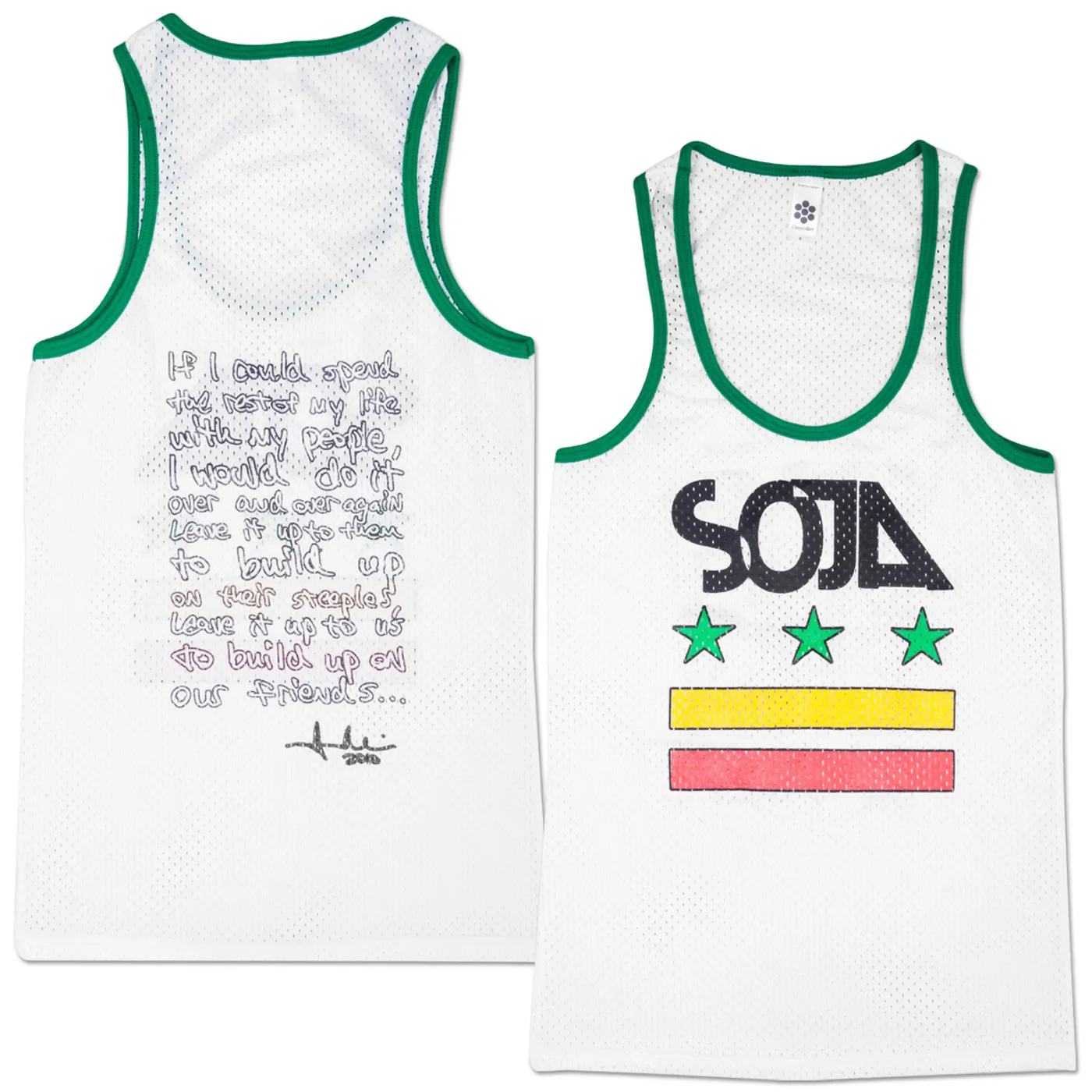 SOJA - Stars & stripes Ladies Cut Tank