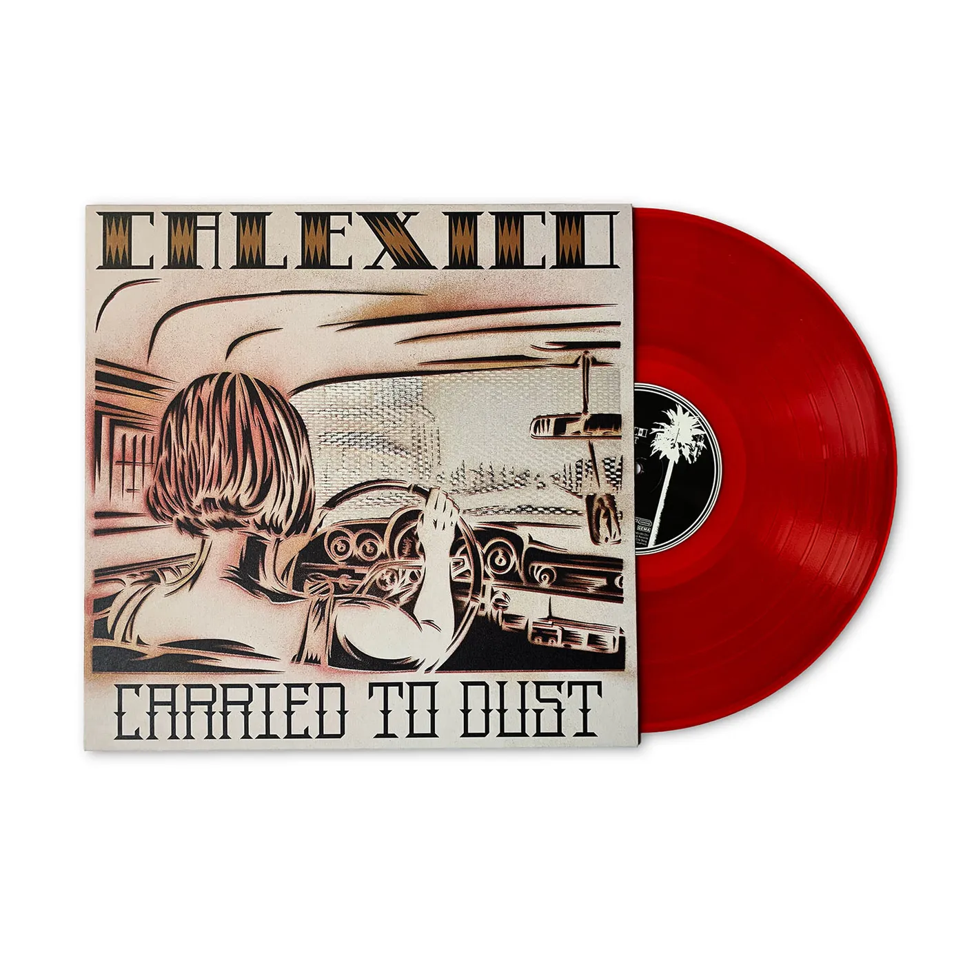 Calexico Carried to Dust LP (red translucent) (Vinyl)