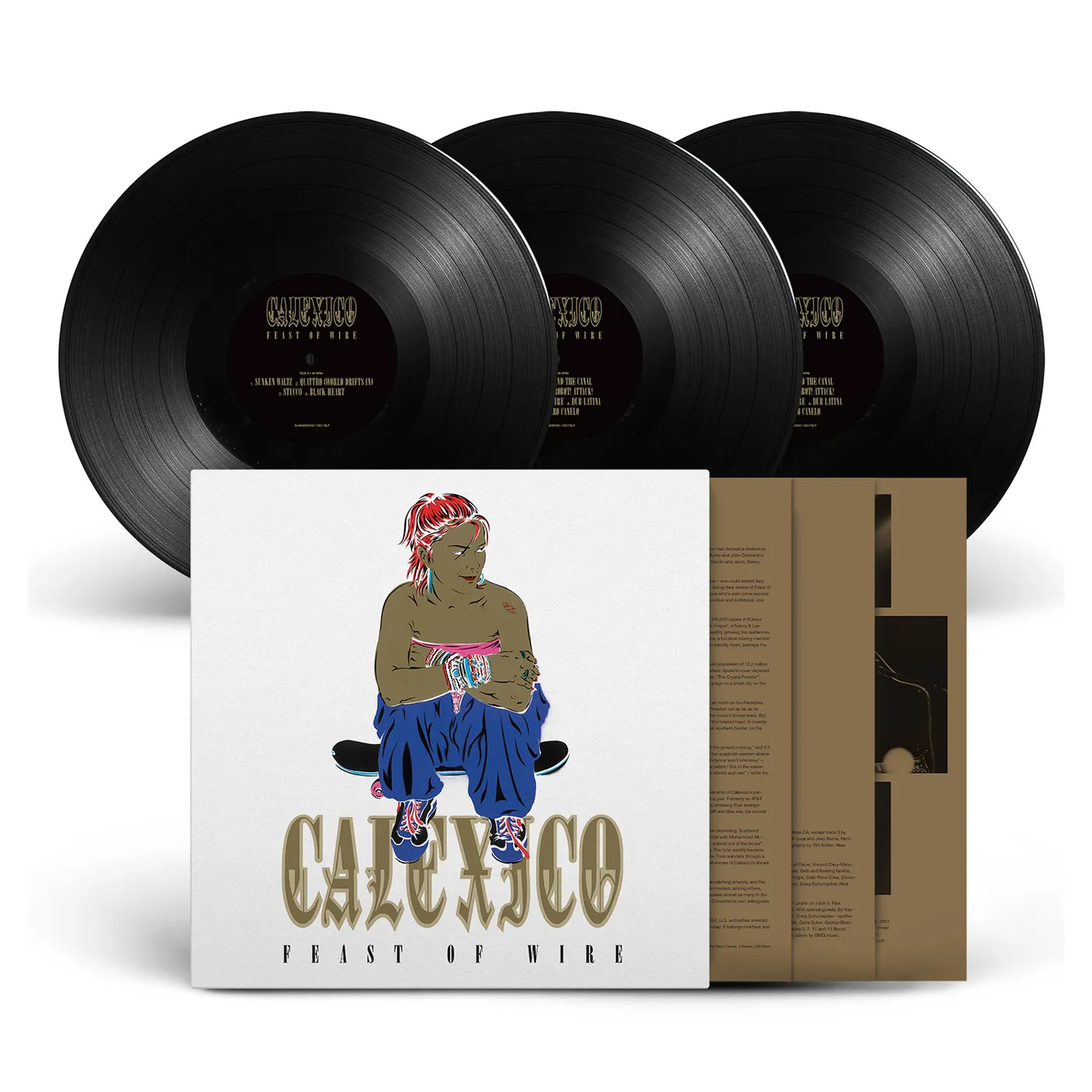 Calexico Feast Of Wire - 20th Anniversary Edition 3LP (Vinyl)