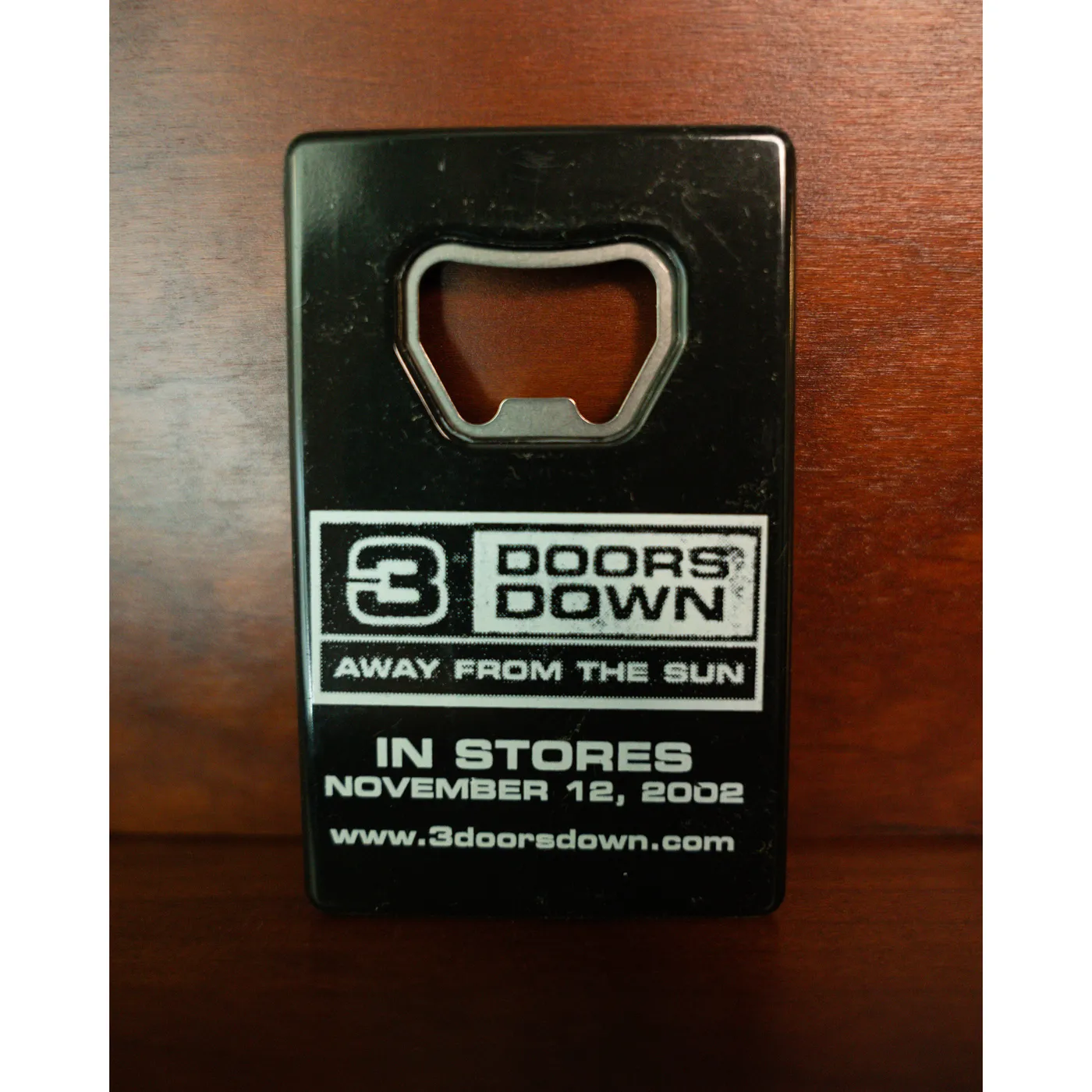 3 Doors Down Vintage Away From the Sun Bottle Opener