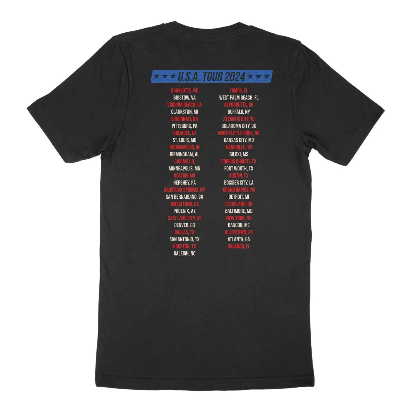 3 Doors Down "3" Tour Tee 2024