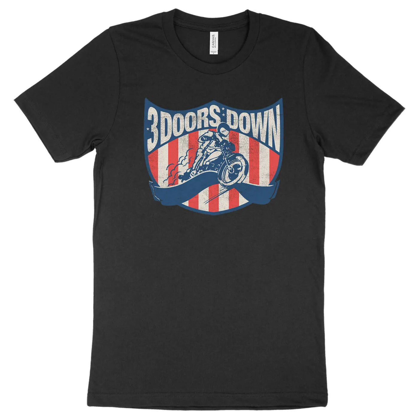 3 Doors Down Motorcycle Tee