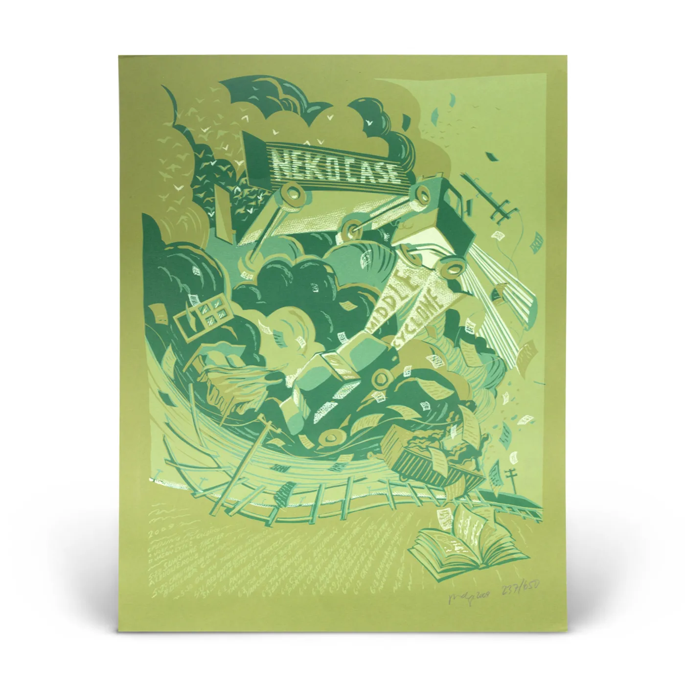 Neko Case 2009 Summer Tour Print