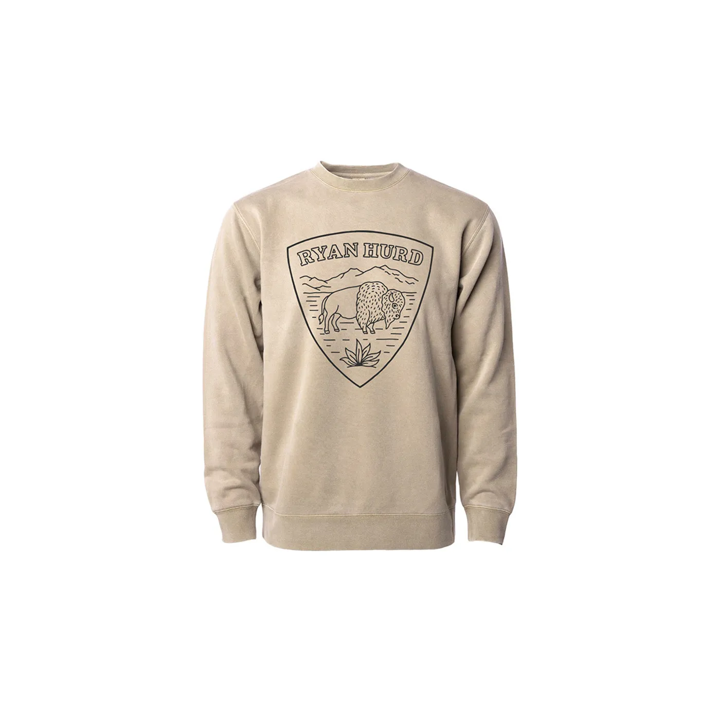 Ryan Hurd Buffalo Shield Crewneck Sweatshirt