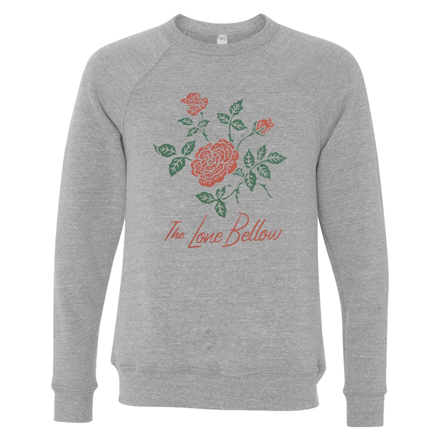 The Lone Bellow Unisex Red Rose Sweatshirt