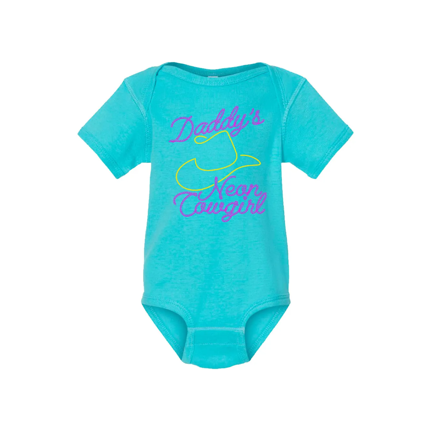 RaeLynn Daddy's Neon Cowgirl Onesie
