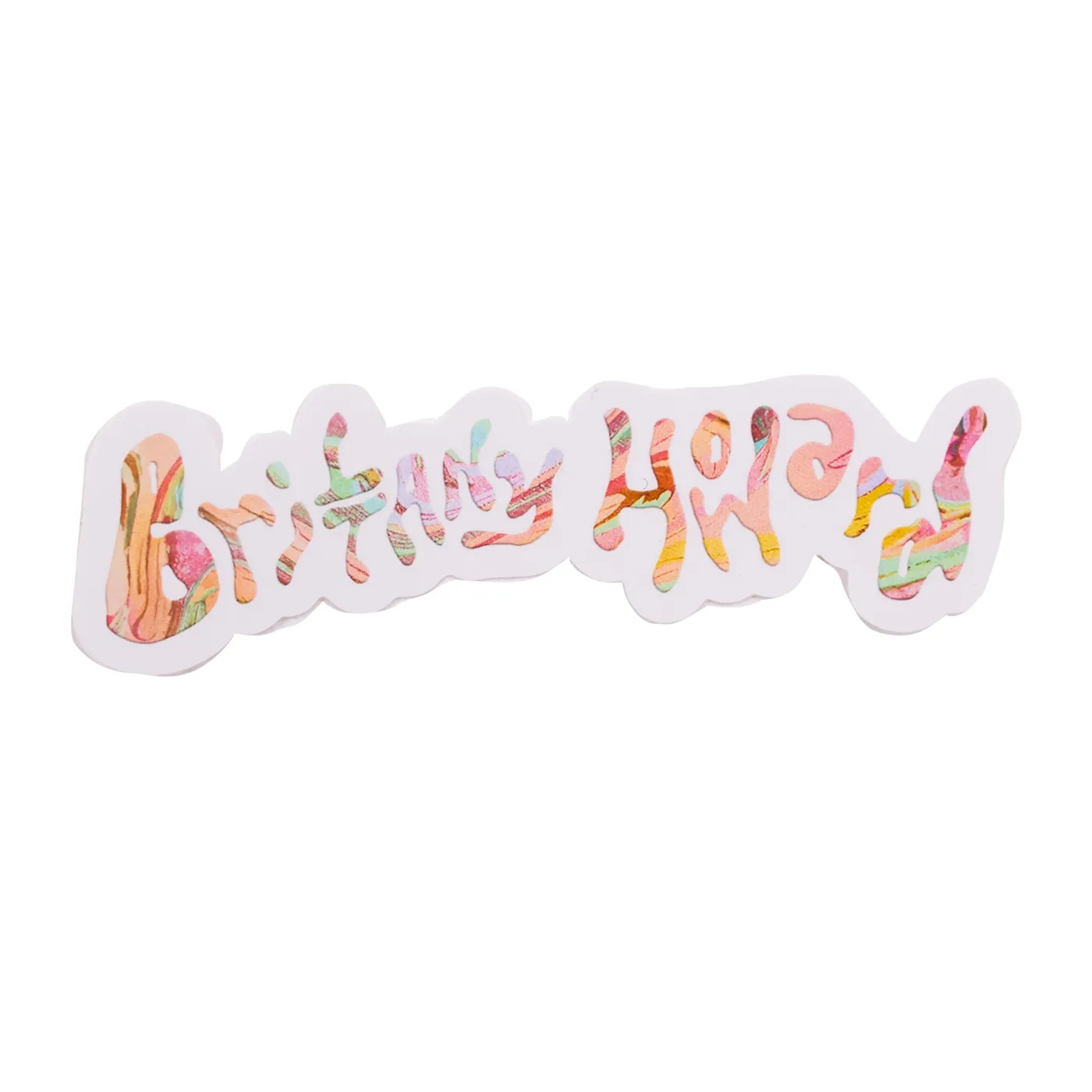 Brittany Howard Name Sticker