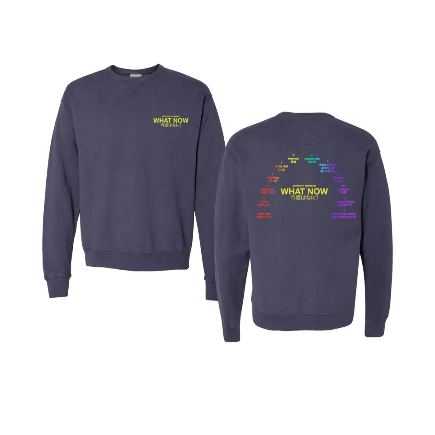 Brittany Howard What Now Crewneck Sweatshirt