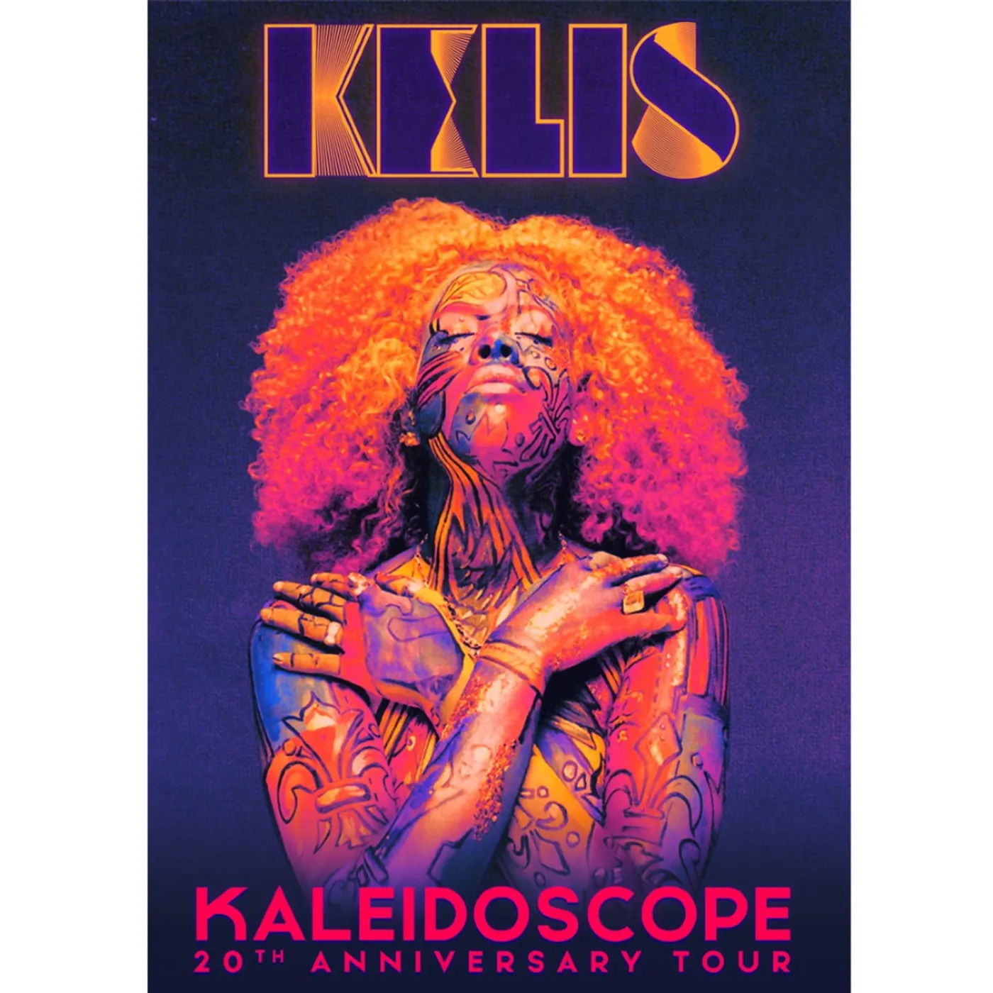 Kelis Kaleidoscope Tour Poster