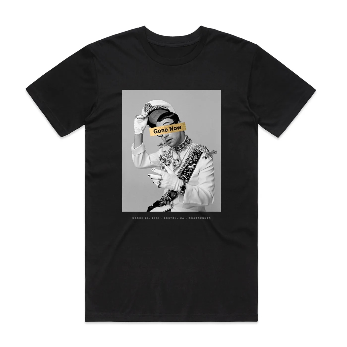 Bleachers Boston Gone Now Black Tee