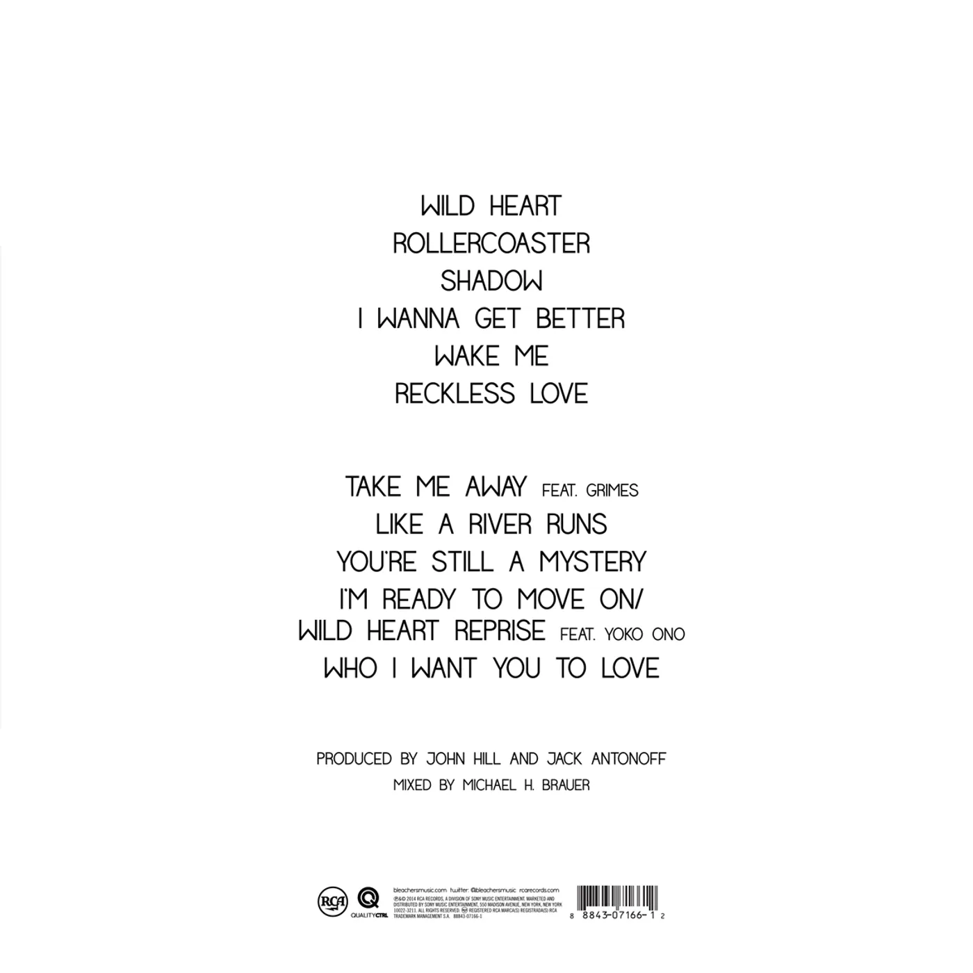 Bleachers Strange Desire LP (Pressing #1) (Vinyl)