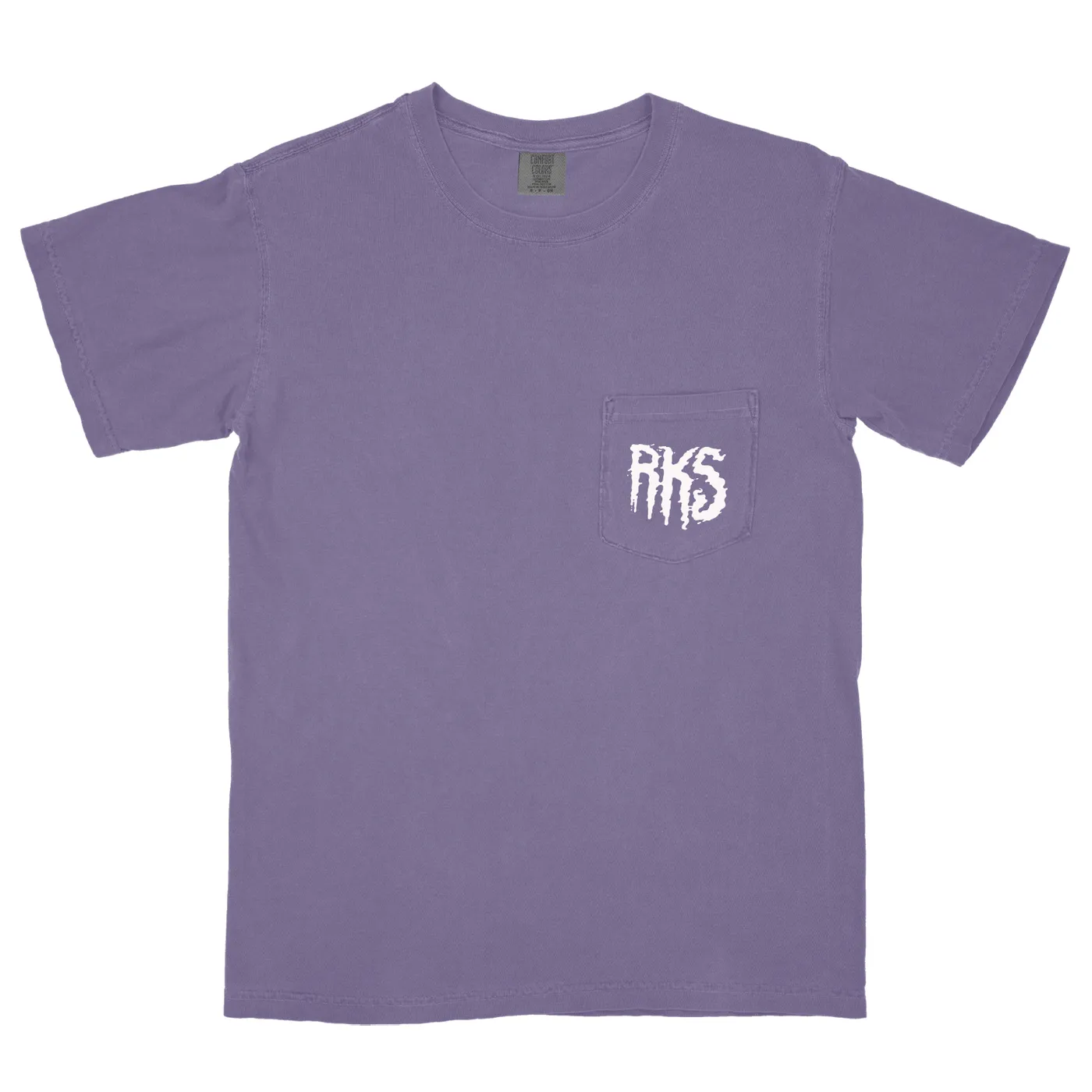 Rainbow Kitten Surprise Grape Pocket Tee