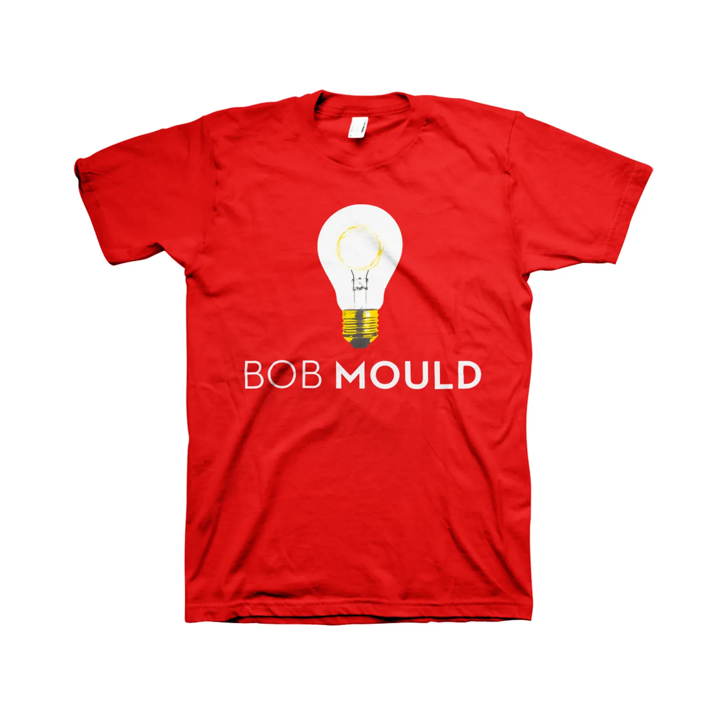 Bob Mould Red Unisex Lightbulb Tee