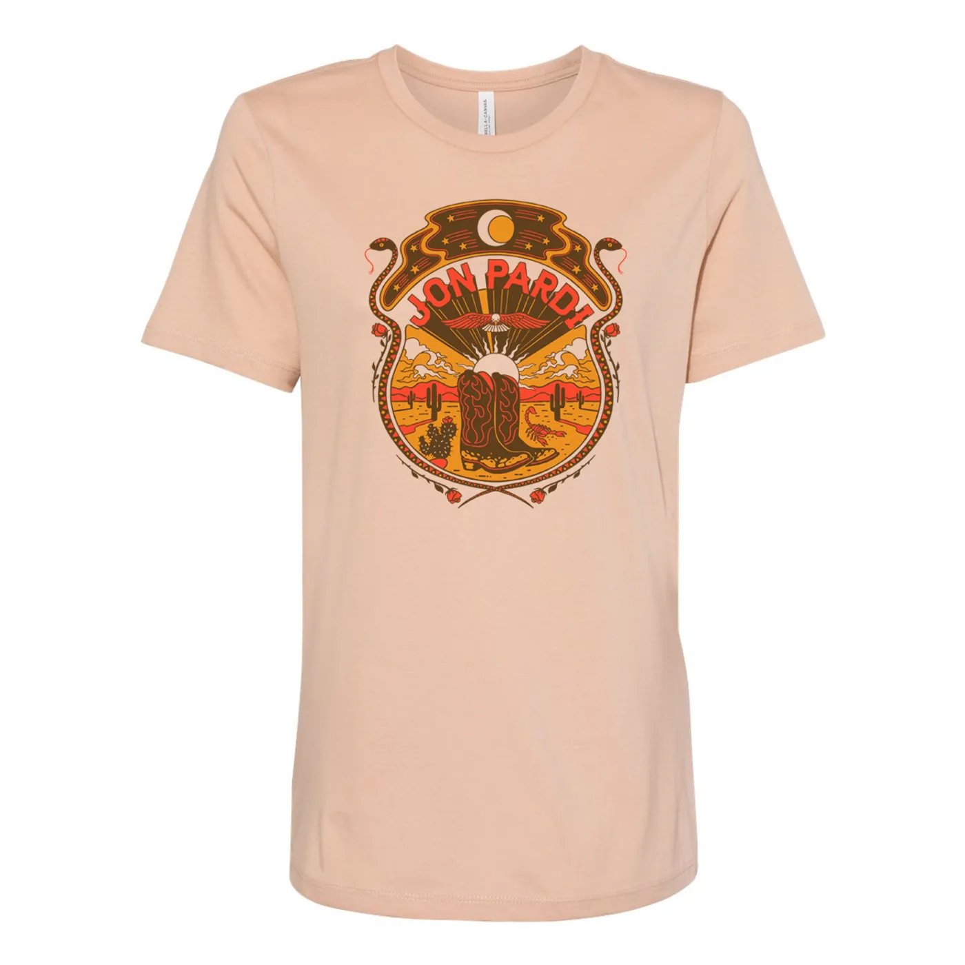 Jon Pardi Women's Dirt on My Boots Tee