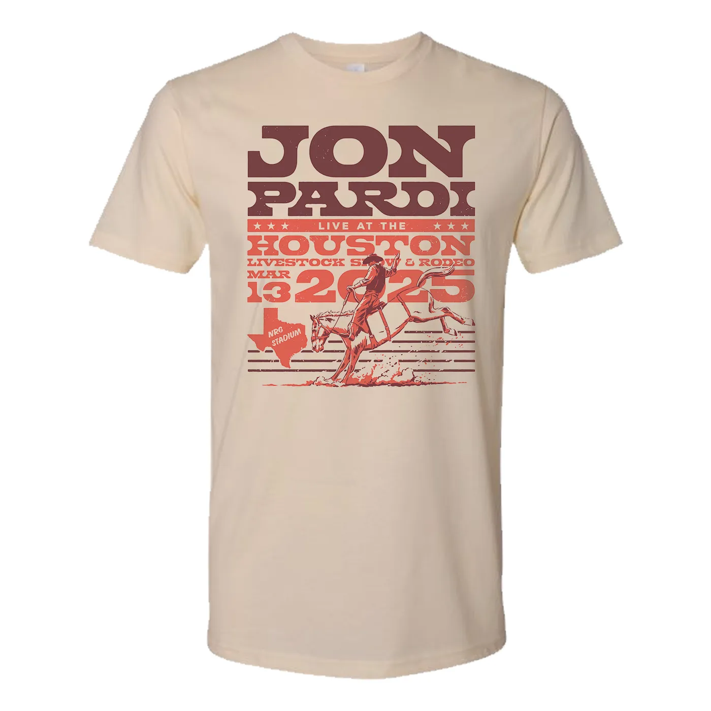 Jon Pardi 2025 Houston Rodeo Tee