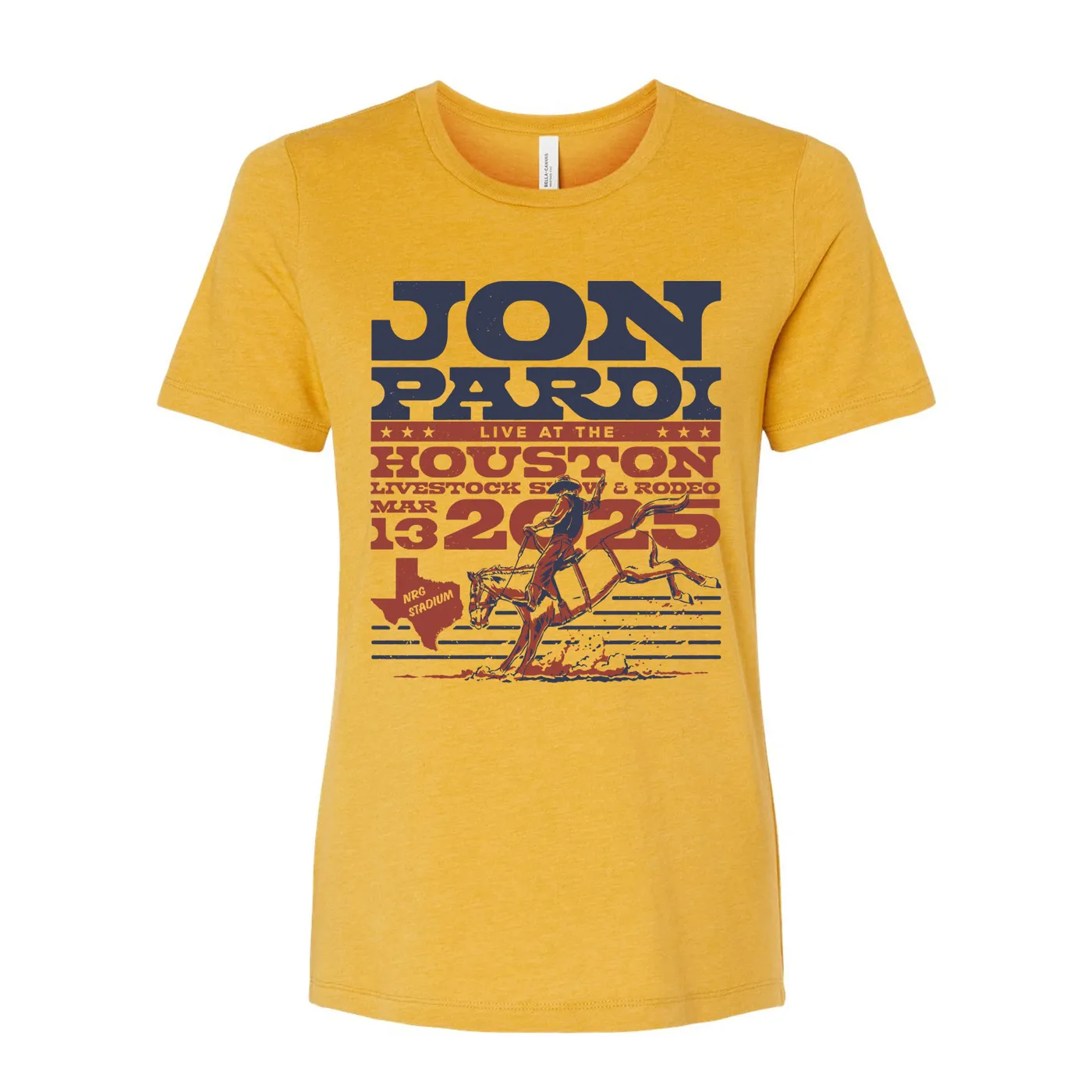 Jon Pardi 2025 Houston Rodeo Women's Tee