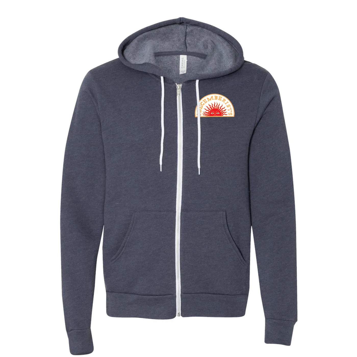 The Decemberists Sun Logo Zip Hoody