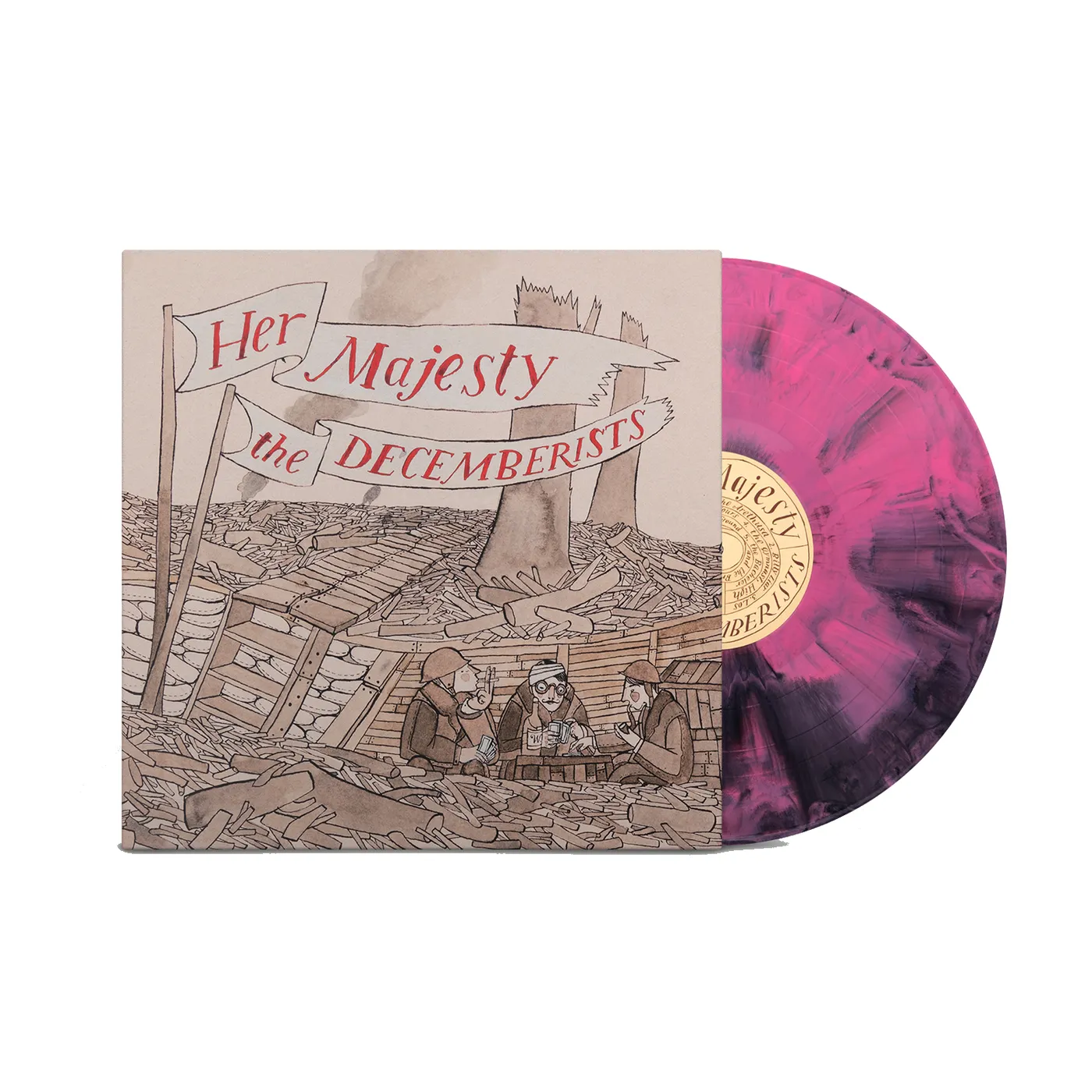 Her Majesty The Decemberists Exclusive Blushing Cheeks Vinyl