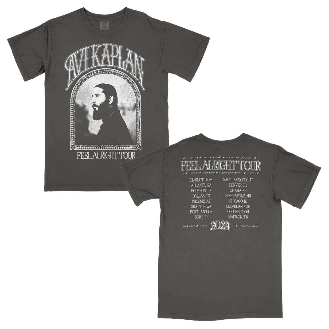 Avi Kaplan Feel Alright Tour Photo Tee