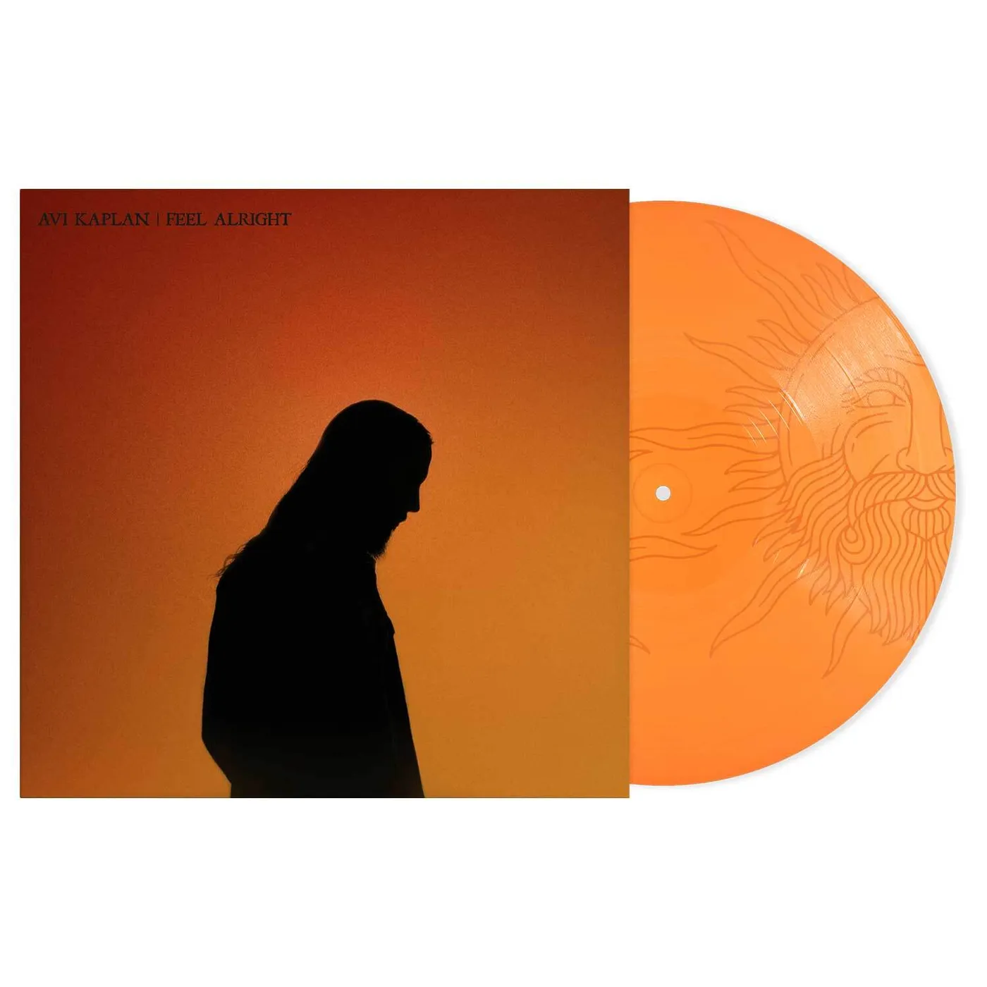 Avi Kaplan Feel Alright EP - Limited Edition Etched Tangerine Vinyl