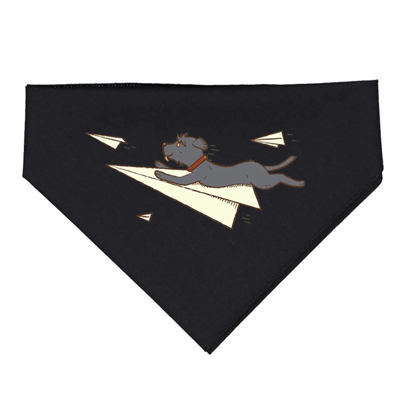 Ben Folds Paper Airplane Dog Bandana