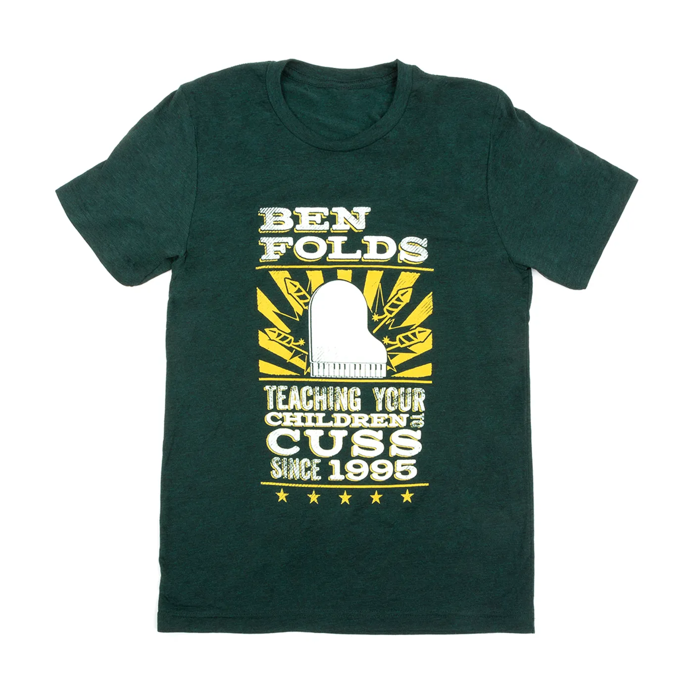 Ben Folds CUSS T-shirt (Green)