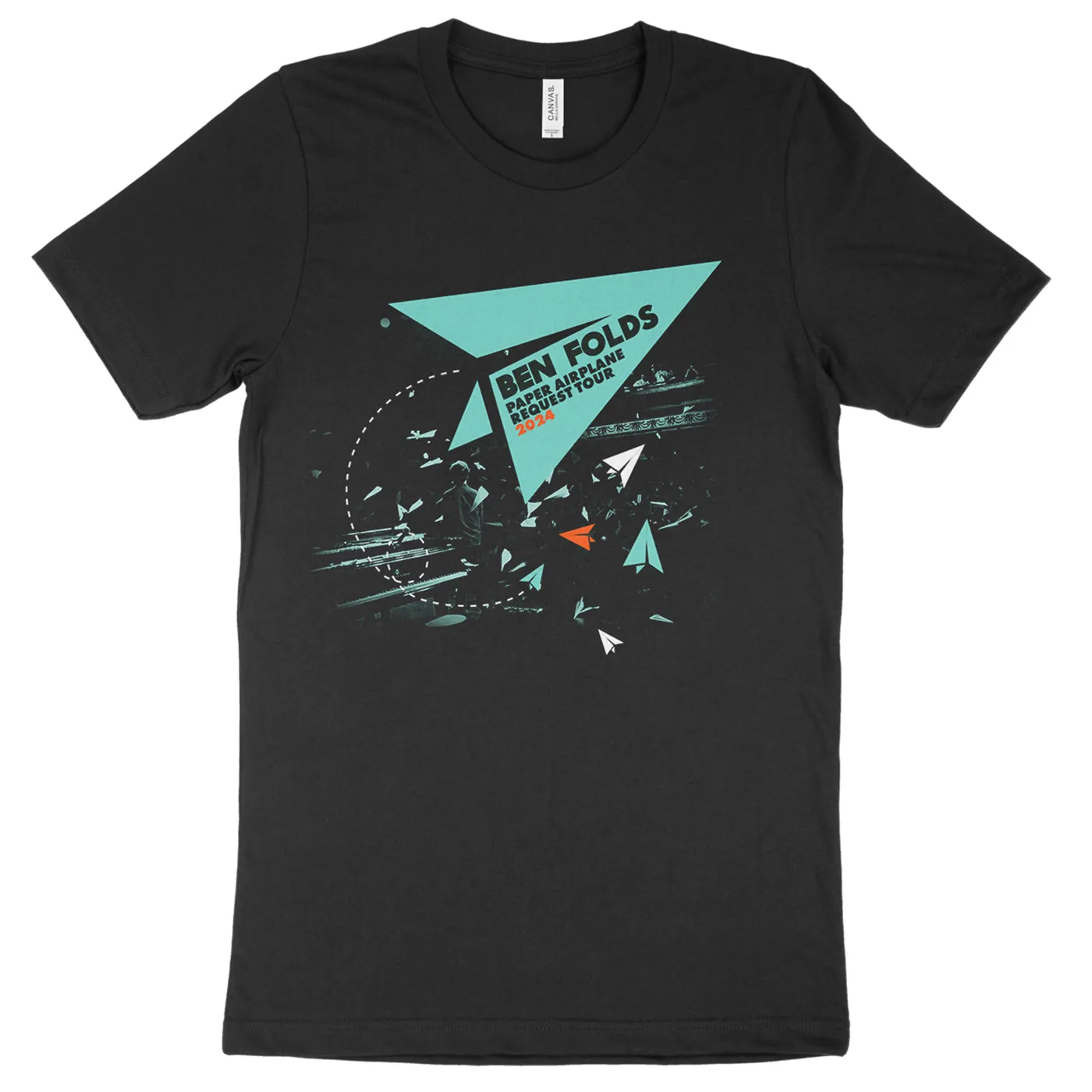 Ben Folds 2024 Paper Airplane Tour Tshirt
