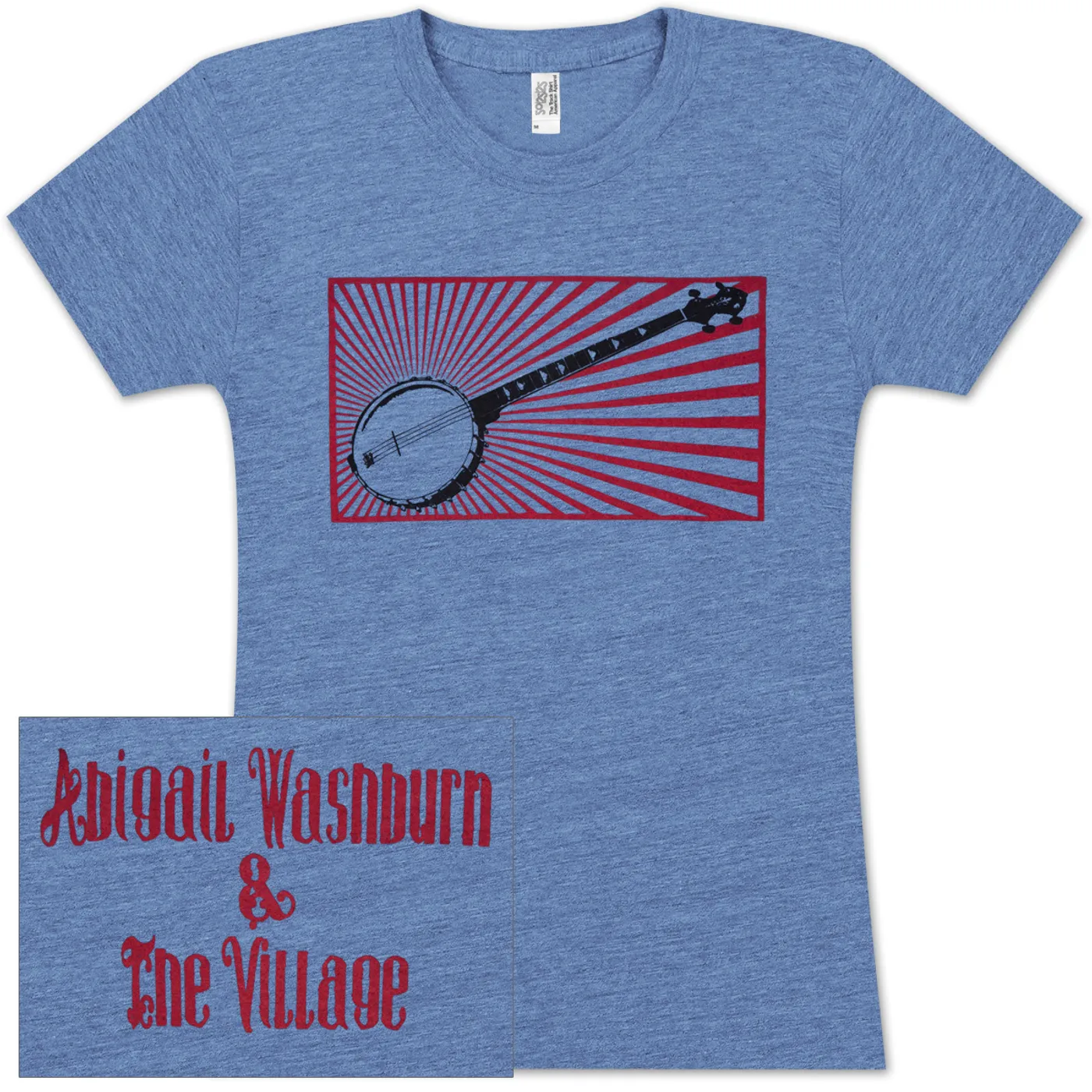 Abigail Washburn Banjo Ladies T-Shirt