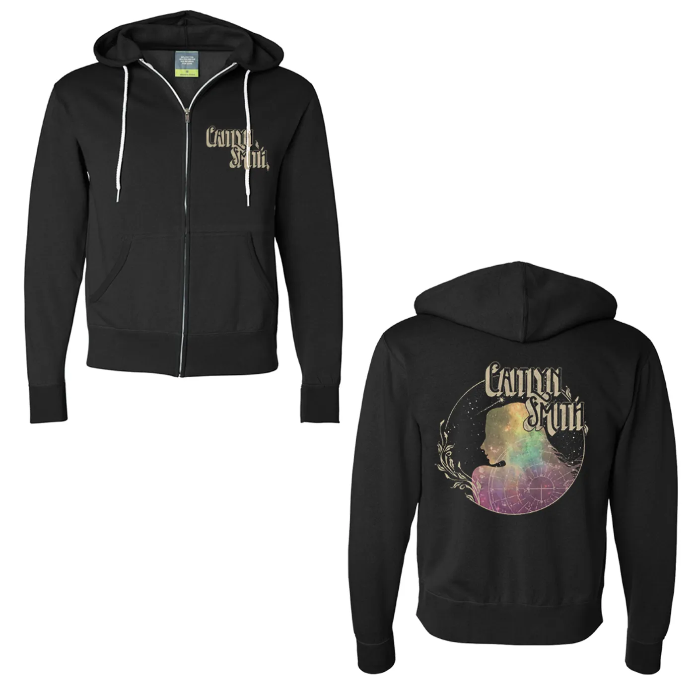 Caitlyn Smith Silhouette Hoodie - Black
