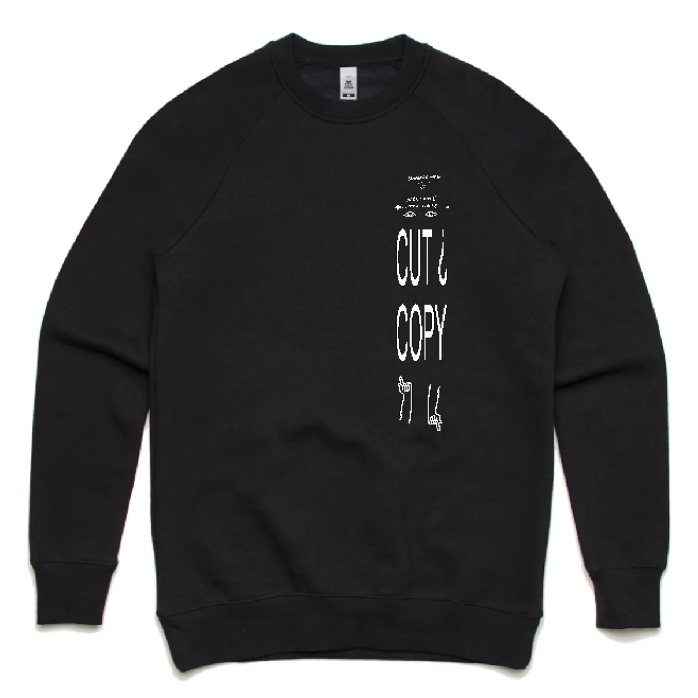 Cut Copy Haiku From Zero Black Sweatshirt
