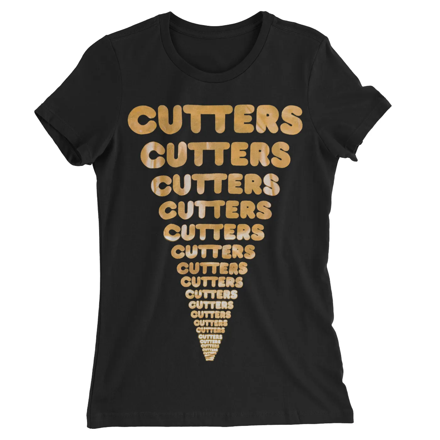 Cut Copy  Cutters Records Baby Tee  Black