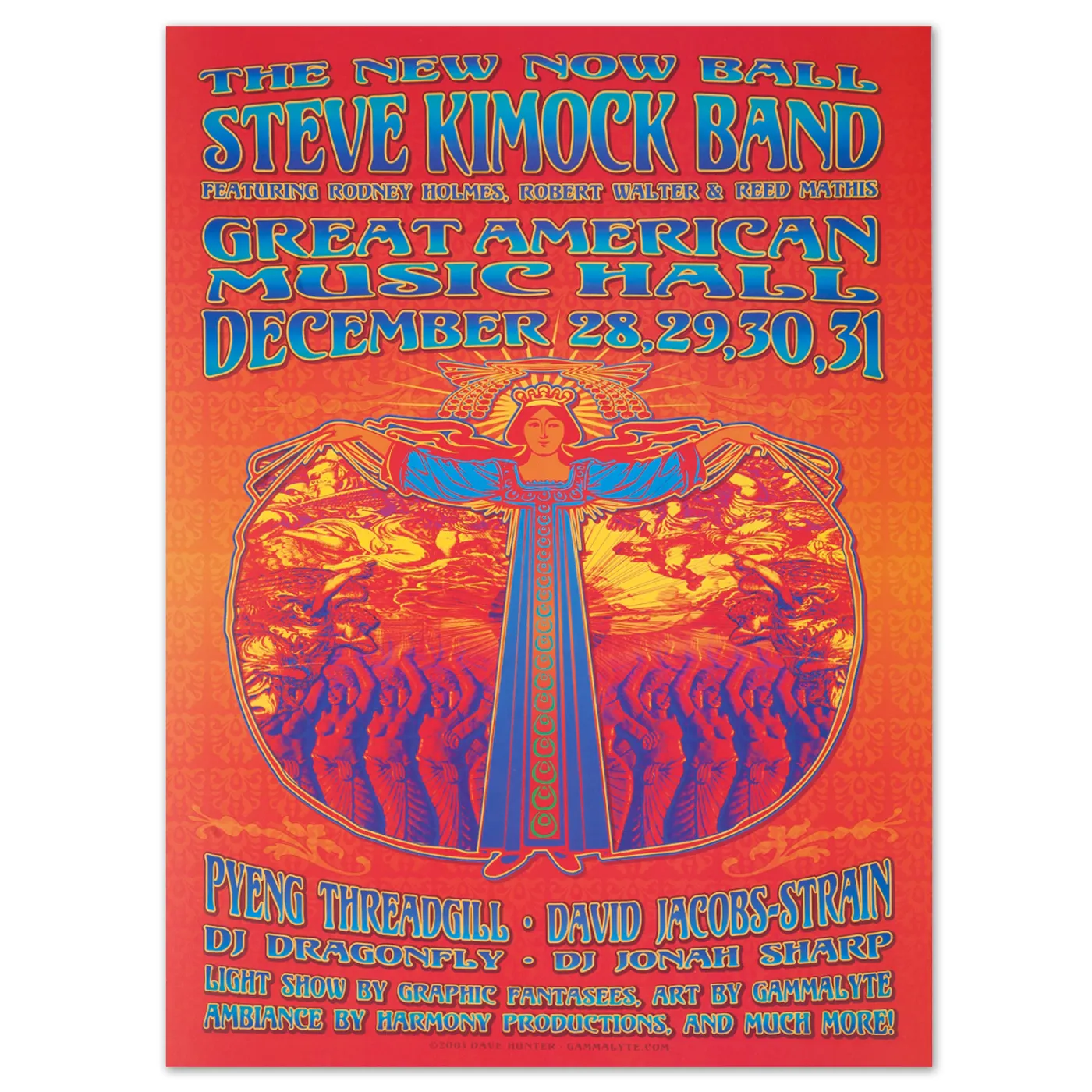 Steve Kimock Great American Music Hall 12/28/05 Poster